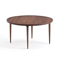 Стол Журнальный из массива орехового дерева Magosia единый размер каштановый AM.PM  фото, kupilegko.ru